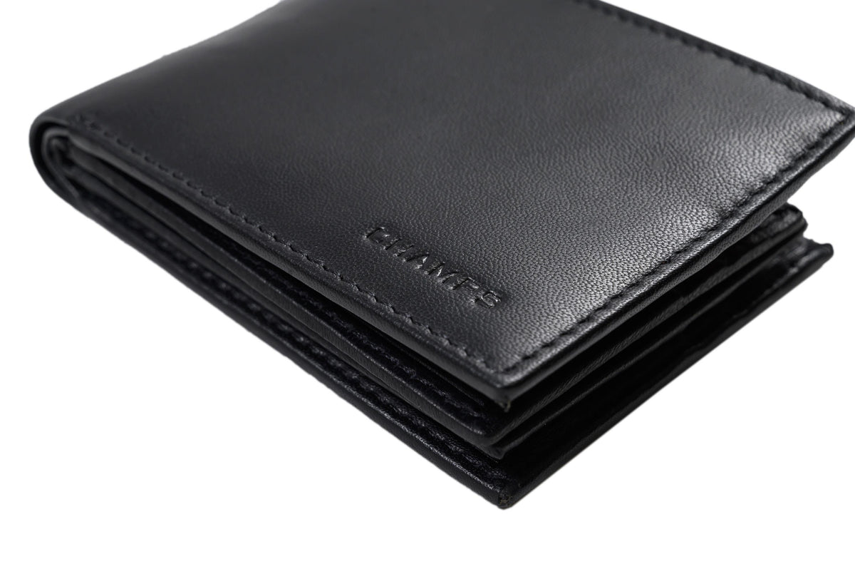 Champs Luggage Men's Multi Card Wing ID Wallet Size 4.5"x3.5"x