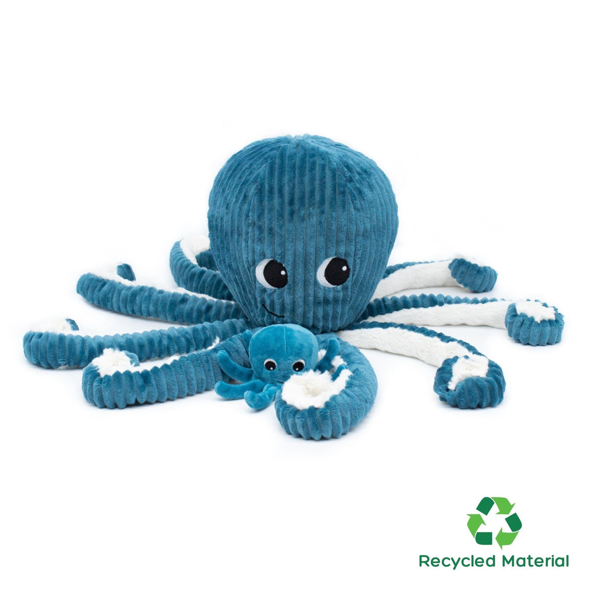 Les Ptipotos Mom & Baby Octopus - Mint