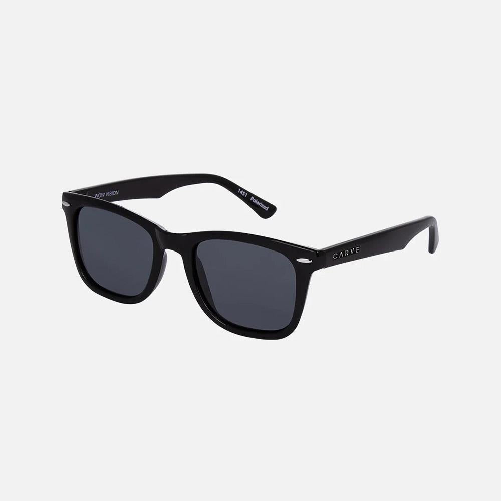 Carve Womens Wow Vision Sunglasses Gloss Black/Smoke