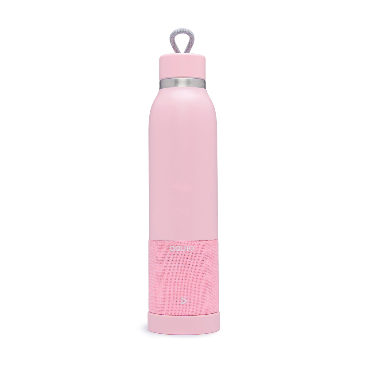 iHome Aquio Double-Wall Hydration Bottle & Speaker Blush