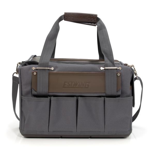 JS Products Estwing 18-Compartment 16" Carpenters Tool Bag