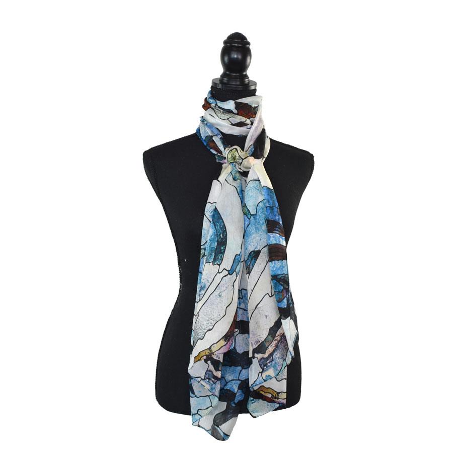 Dupatta Designs Carreto Silk Scarf