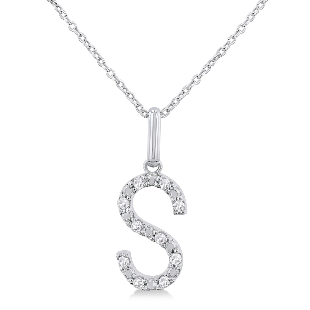 Jilco Inc Initial Necklace-S