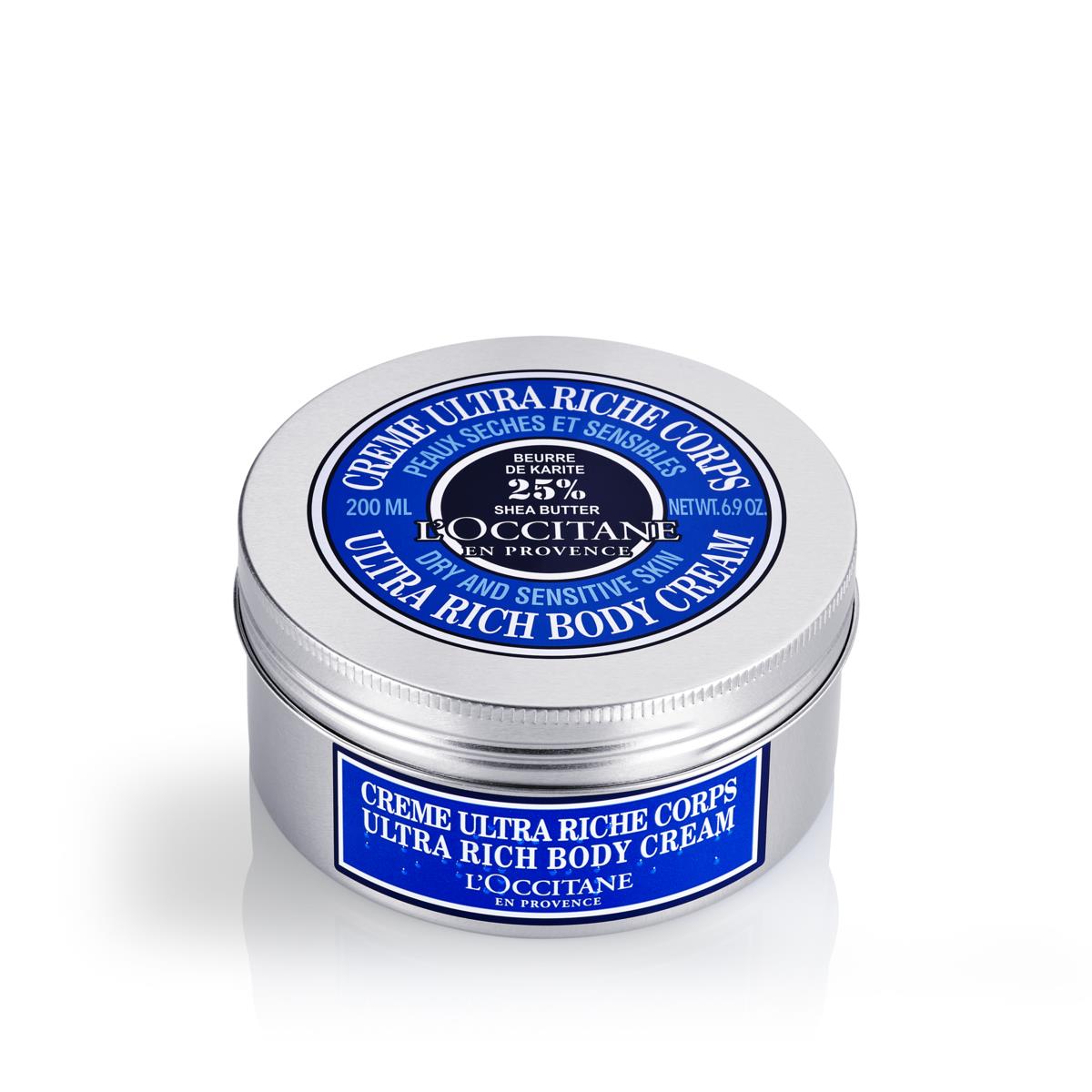 L'Occitane en Provence Shea Butter Ultra Rich Body Cream - 200ml