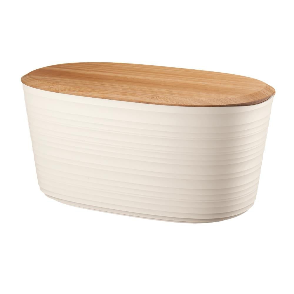 Guzzini Tierra Bread Bin with Bamboo Breadboard Top
