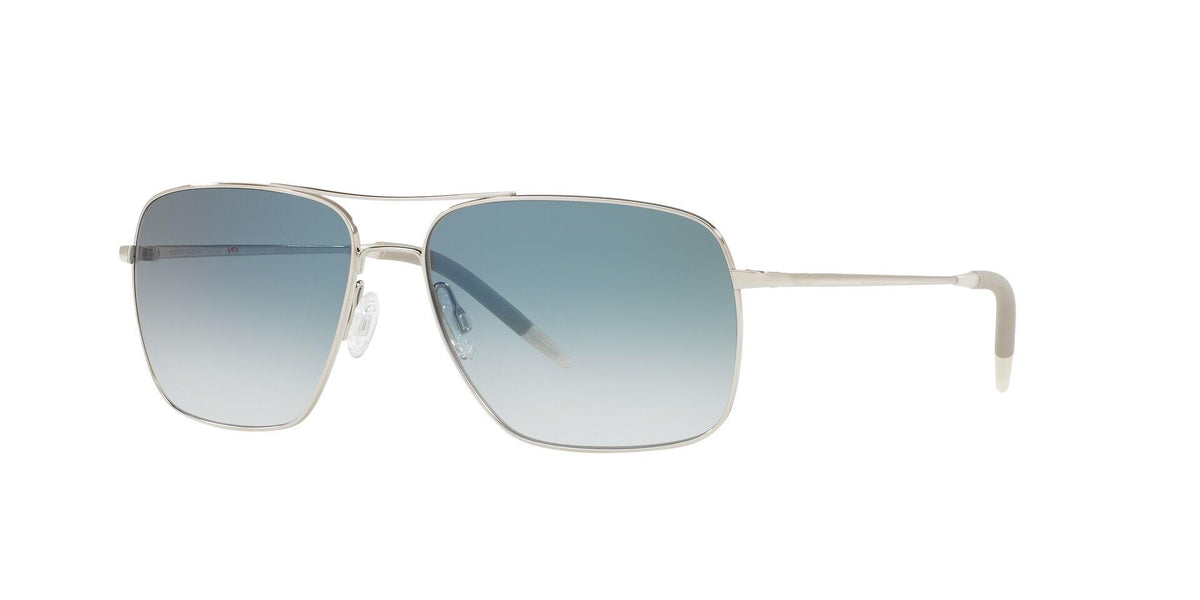 Oliver Peoples Clifton - Silver/Clear Gradient Blue Photocromic