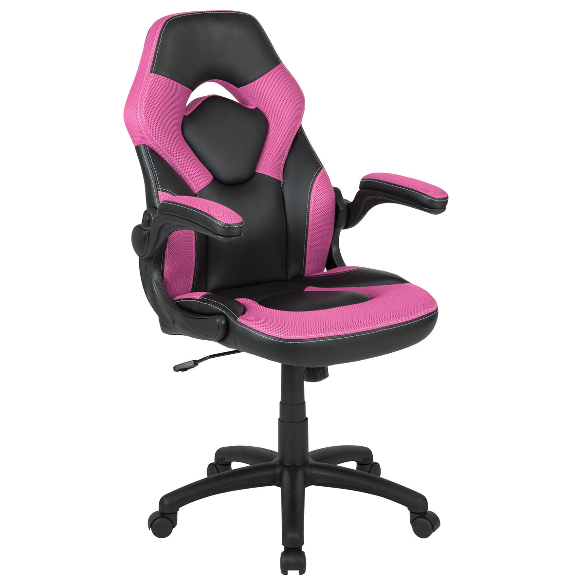 OSC Designs Pink/Black X10 Series Ergonomic Racing Style Gaming Chair