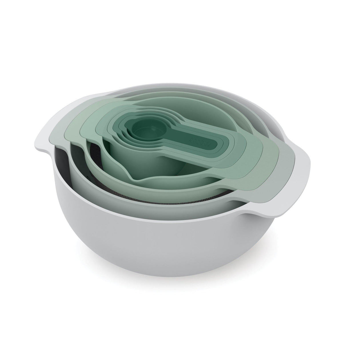 Joseph Joseph Nest 9 Plus Bowl Set Green