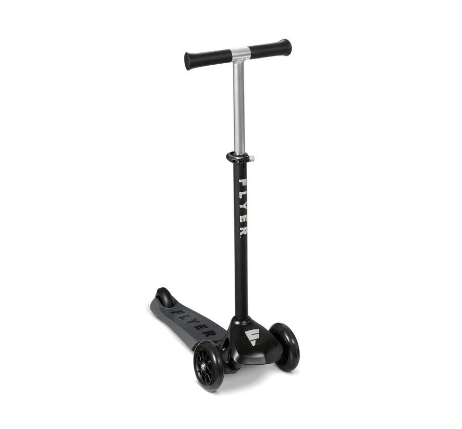 Radio Flyer Flyer Glider Pro Scooter with Light up Wheels Black
