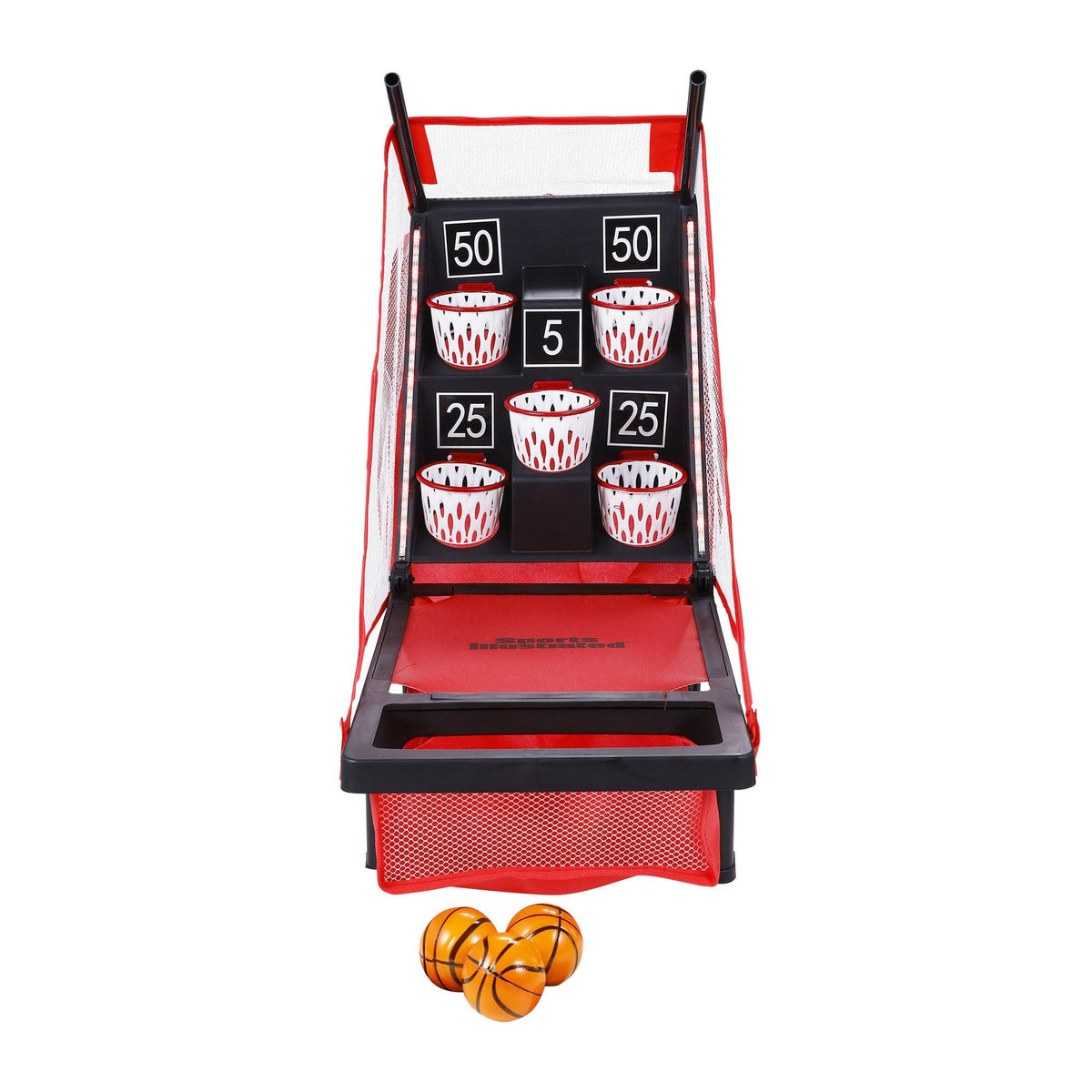 Sports Illustrated Tabletop Mini Skee Basketball Game Age 12+ Years
