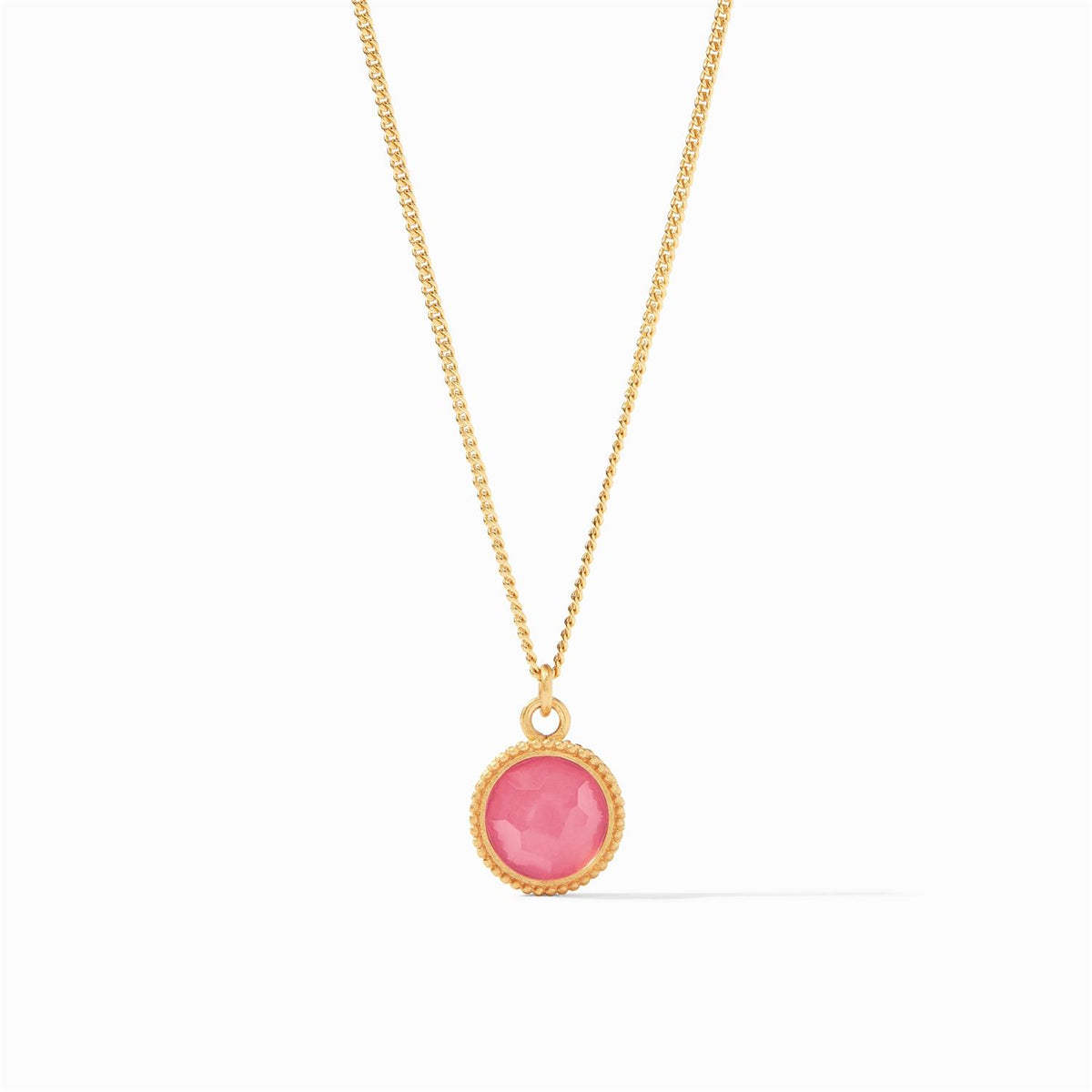 Julie Vos Fleur-de-Lis Solitaire Necklace