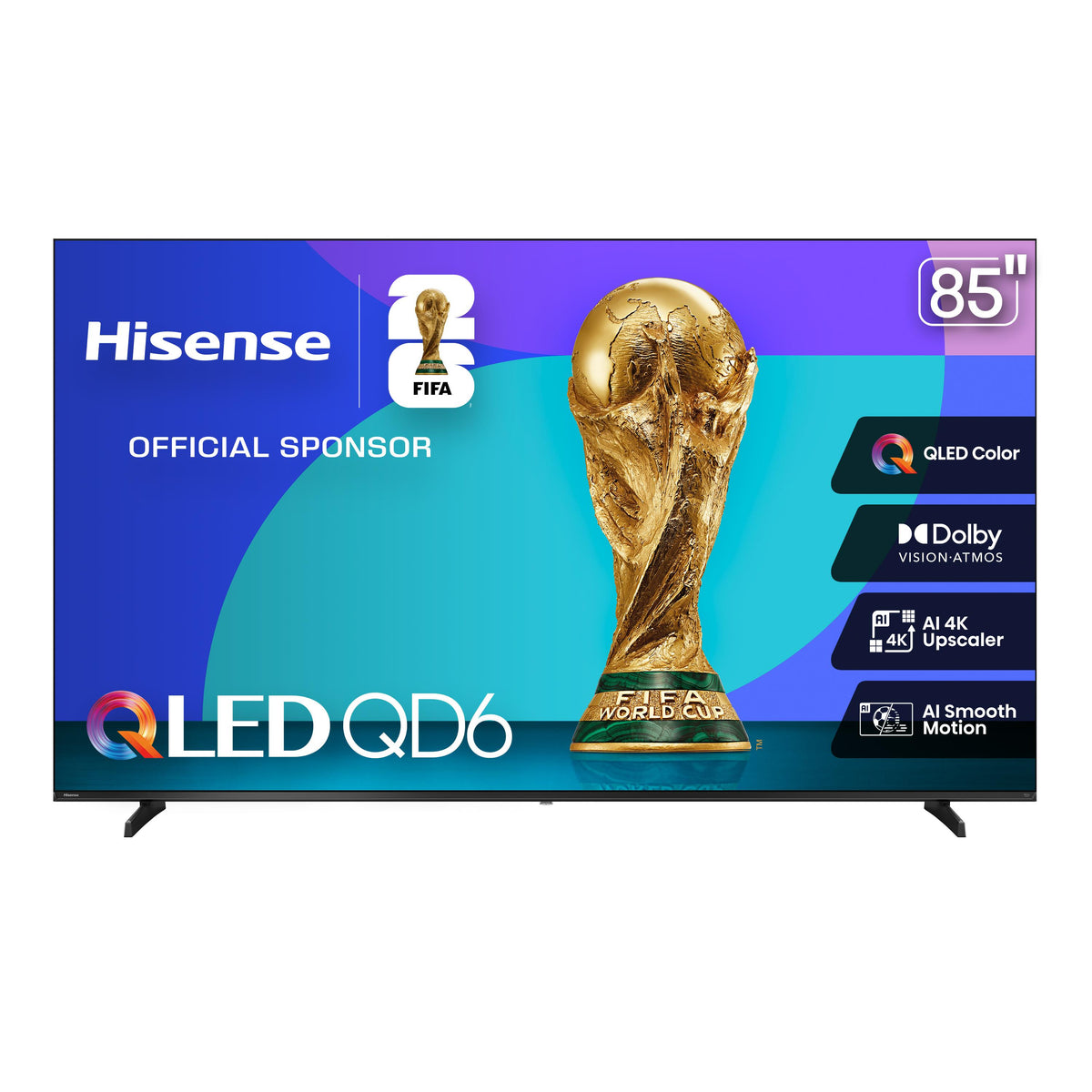 Hisense 85" QD6 Series 4K QLED Smart Fire TV