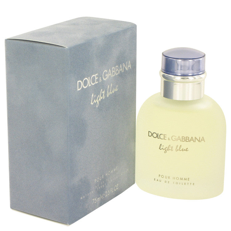 Dolce & Gabbana Light Blue Cologne for Men, 2.5 oz Eau De Toilette Spray