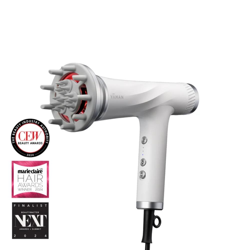 Ya-Man USA Spa Styler Blow Dry + Scalp Massage White