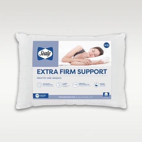 Sealy Extra Firm Side Sleeper Bed Pillow-Standard/Queen- White