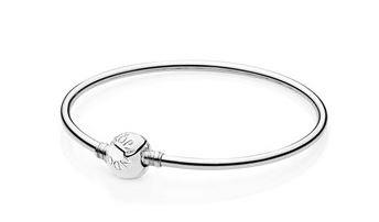 Pandora Sterling Silver Bangle Size 8.3"
