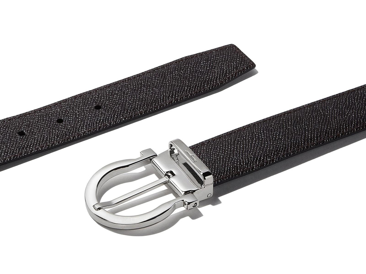 Salvatore Ferragamo Reversible and adjustable Gancini Belt