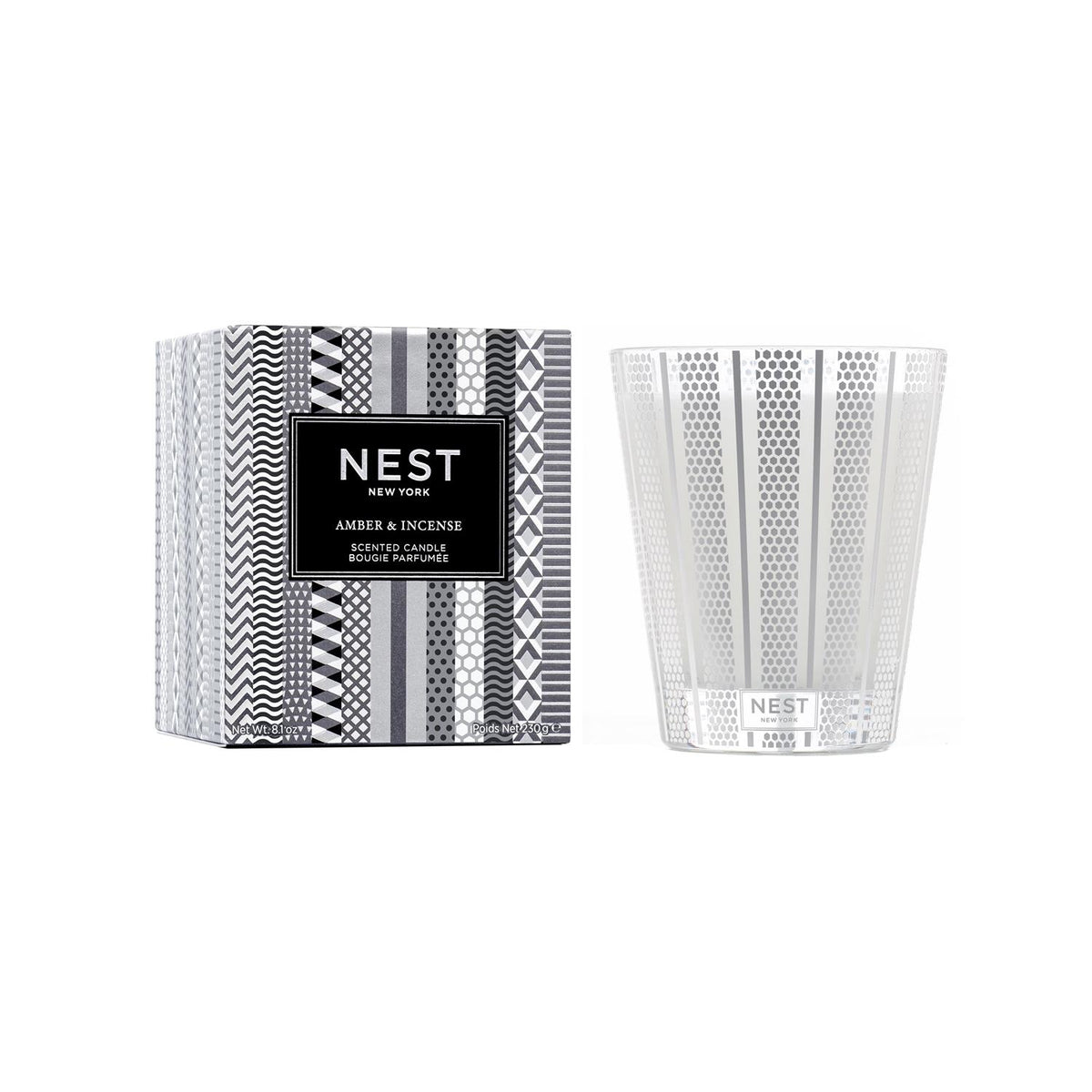 NEST Fragrances Amber & Incense Classic Candle
