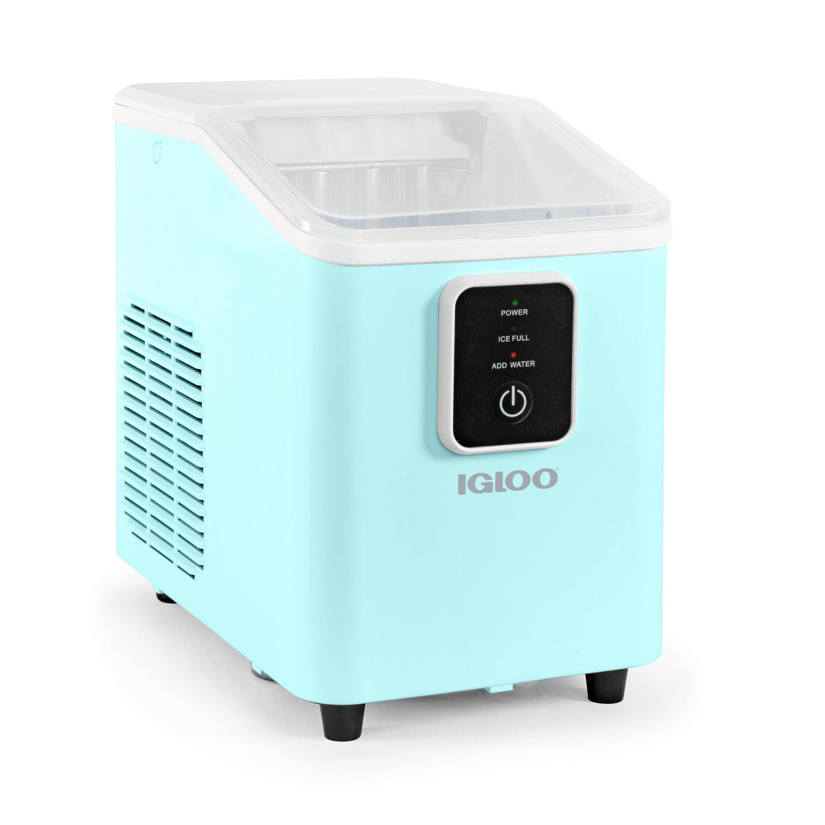 Igloo 26lb Self-Cleaning Portable Countertop Ice Maker Aqua