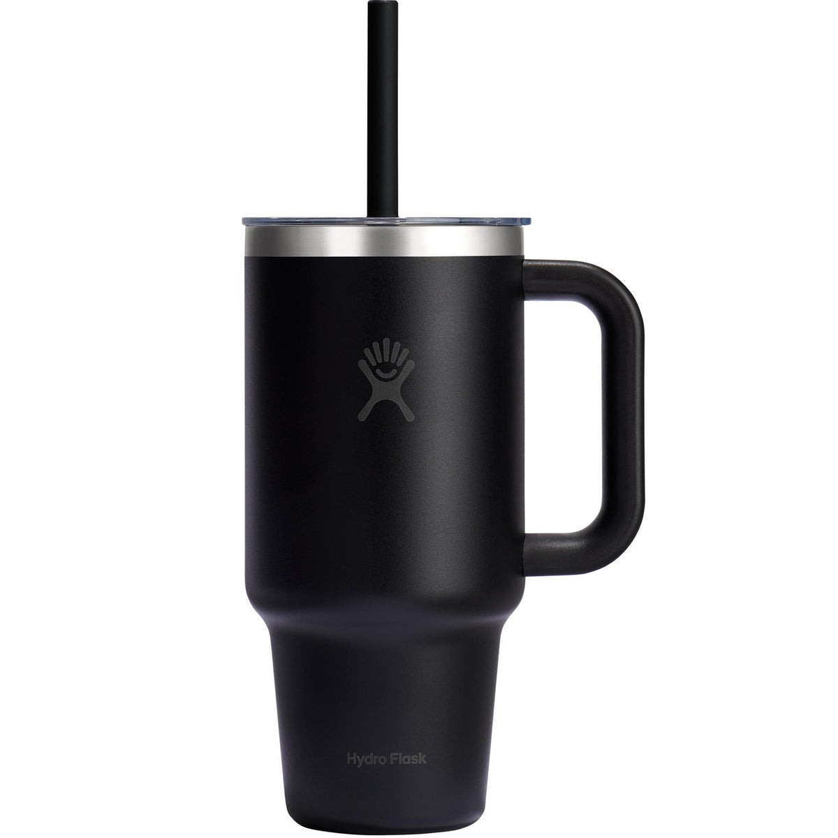 Hydro Flask 32 oz. Travel Tumbler w/Clear Lid - Black