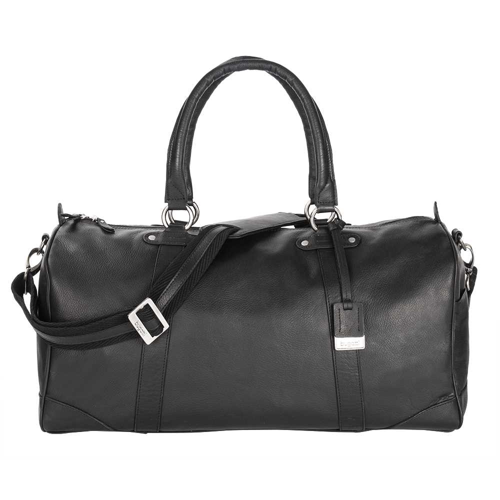 Bugatti Perreira Duffle Bag Leather - Black
