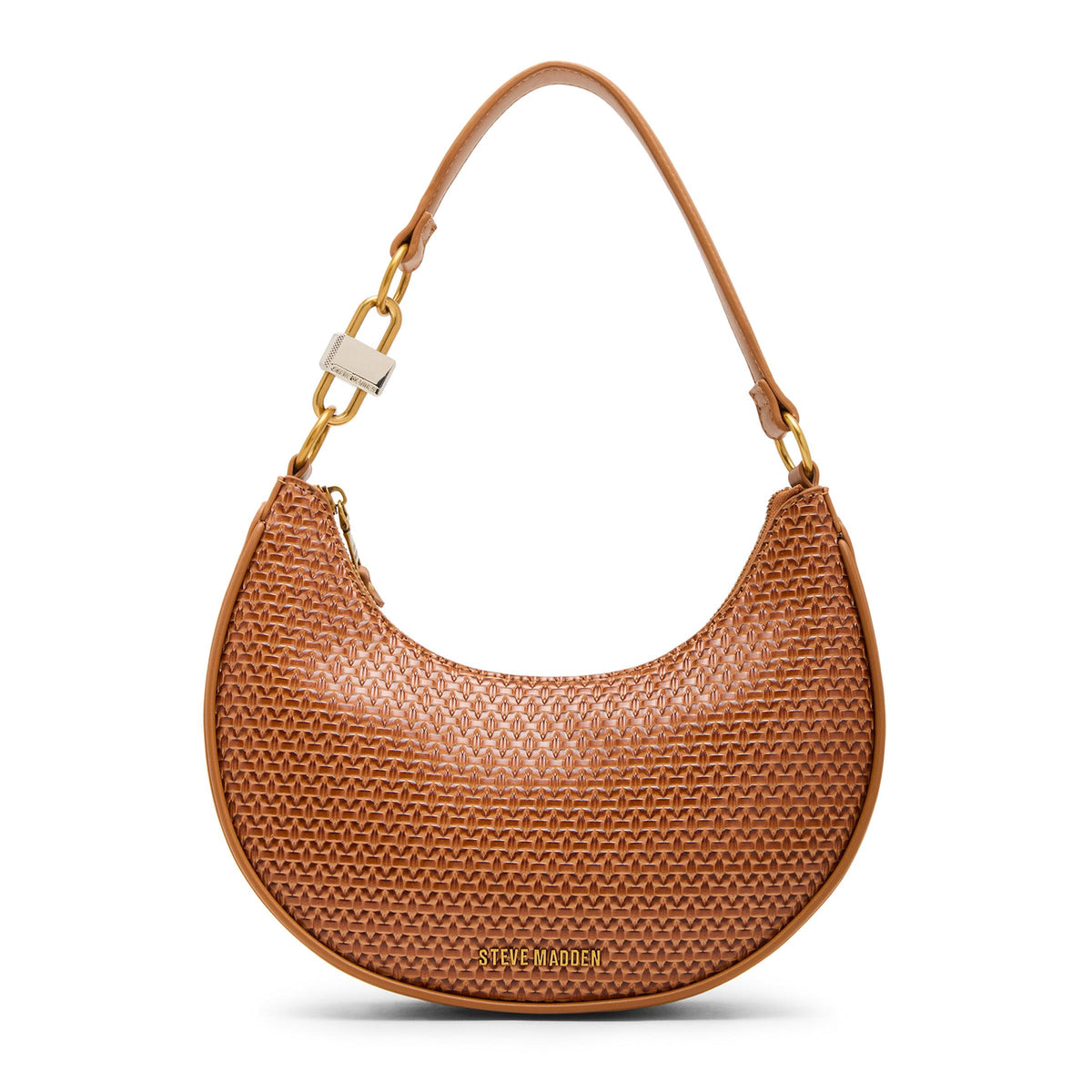 Steve Madden LOHAN Woven Shoulder Bag - Ginger