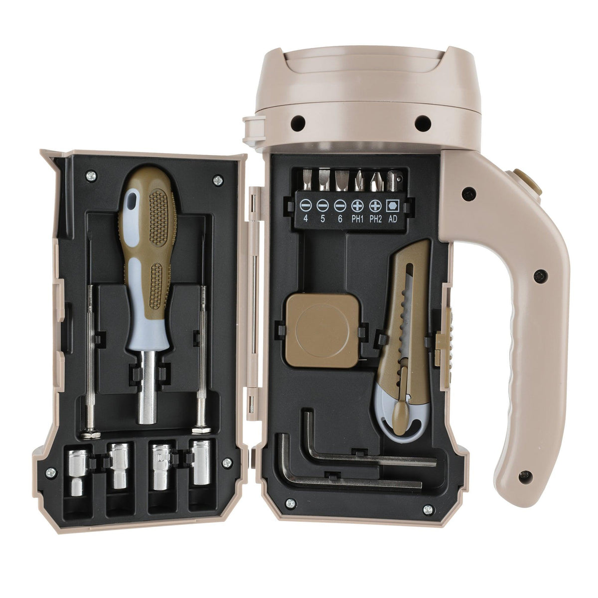 Vivitar Realtree 17pc Tool Set Lantern Flashlight
