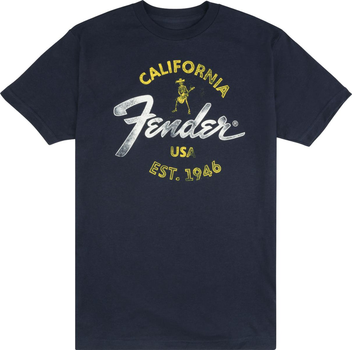 Fender Baja Blue T-Shirt - Blue - Size Unisex - L