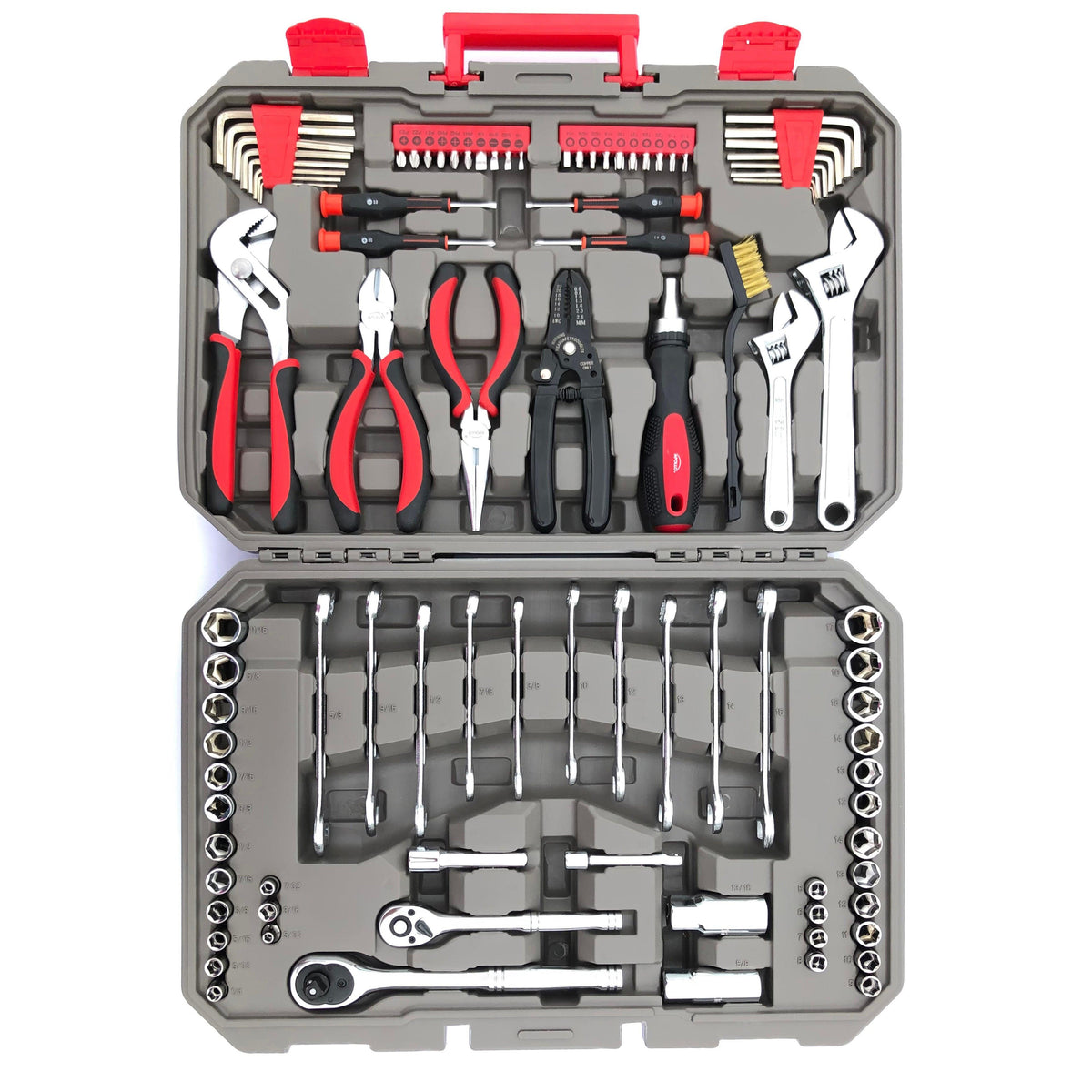 Apollo Tools 95pc Mechanics Tool Kit - Metric & SAE
