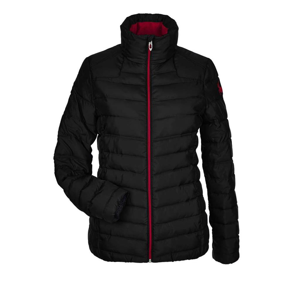 Spyder Womens Supreme Insulated Puffer Jacket-Polar/Alloy-SM