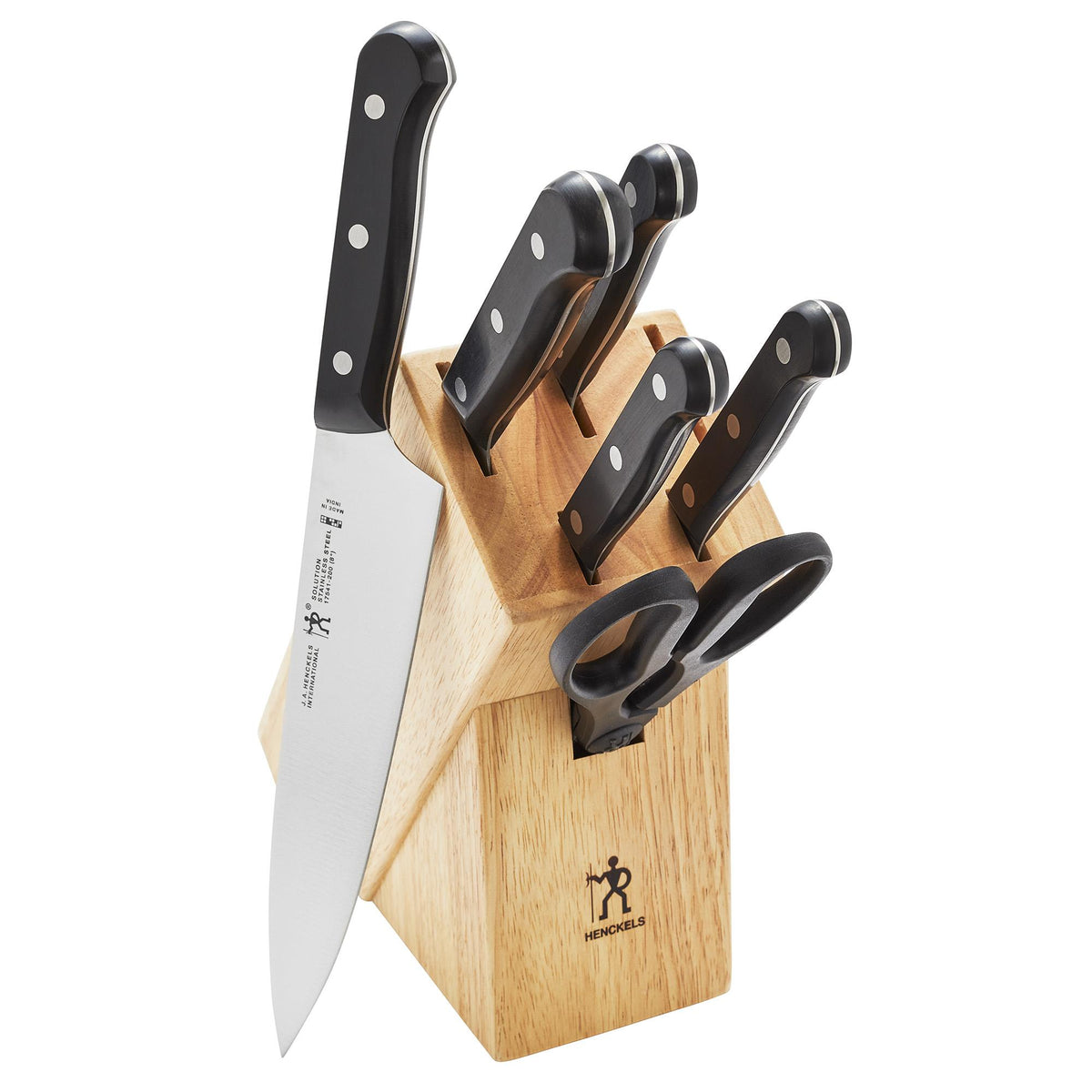 JA Henckels Solution 7-Piece Knife Block Set