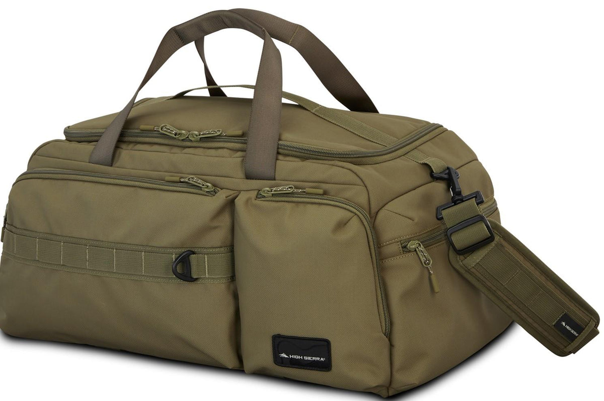 High Sierra Lineage Collection Duffel-Black