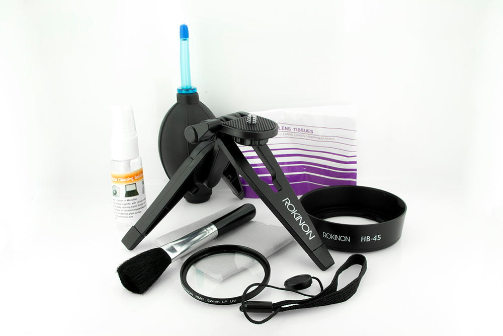 Rokinon 9-Piece Accessory Kit- f/Nikon Cameras