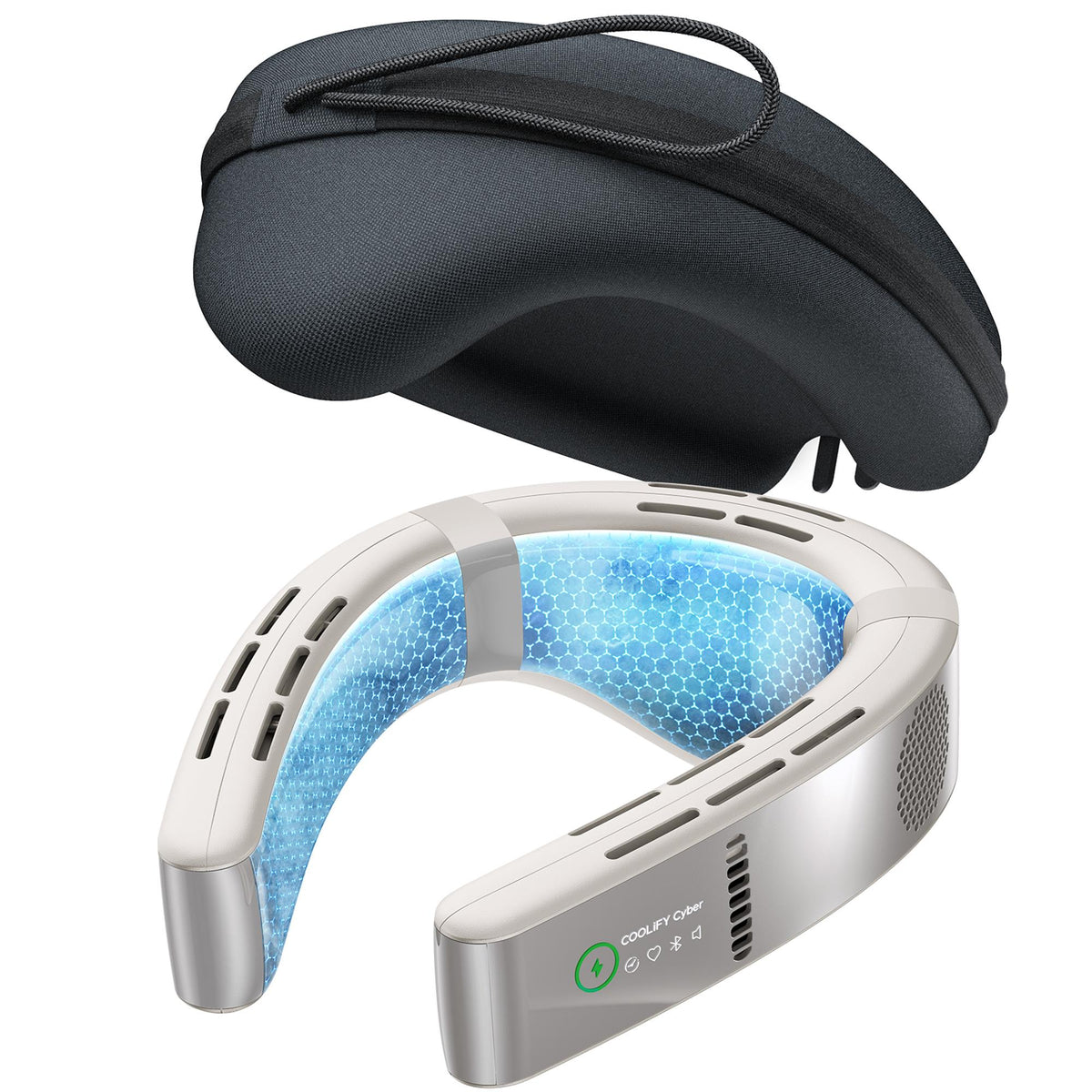 Torras COOLiFY Cyber Wearable Air Conditioner Glacial White