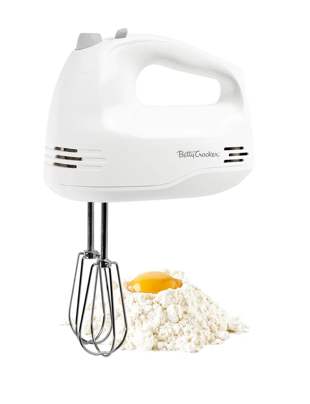 Betty Crocker Hand Mixer - White