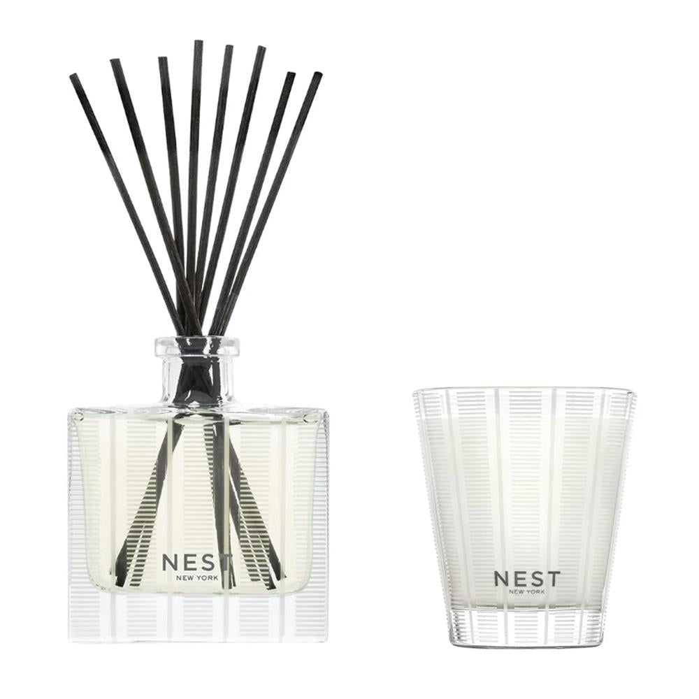 NEST Fragrances Amalfi Lemon & Mint Candle & Reed Diffuser Set
