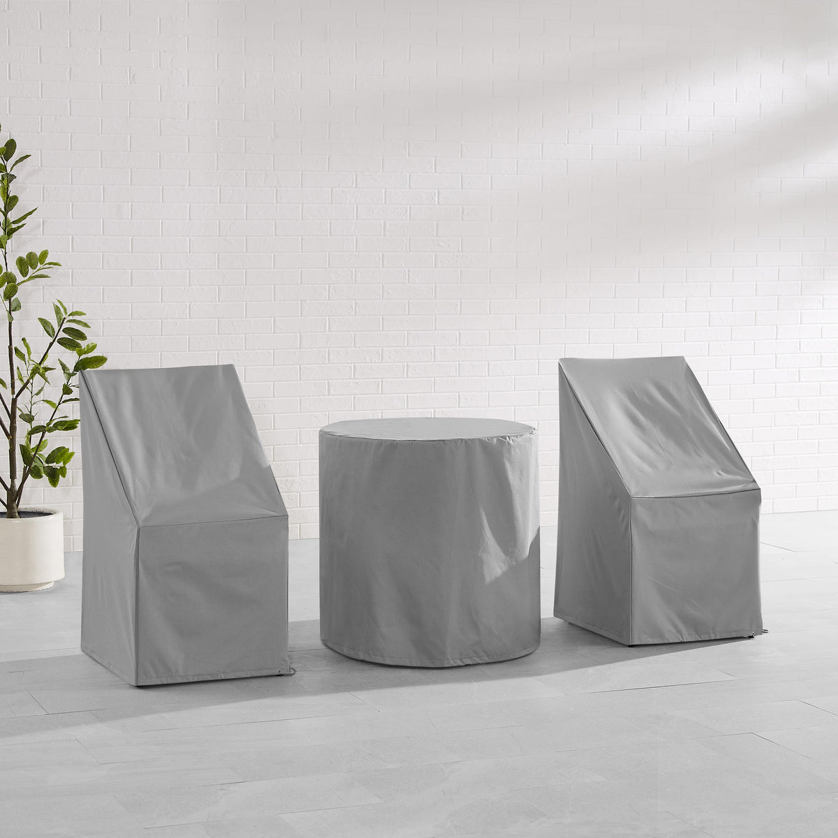 Crosley Outdoor 3Pc Outdoor Bistro Furniture Cover Set