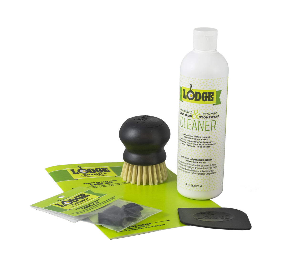 Lodge - Enamel Cast Iron & Stoneware Care Kit
