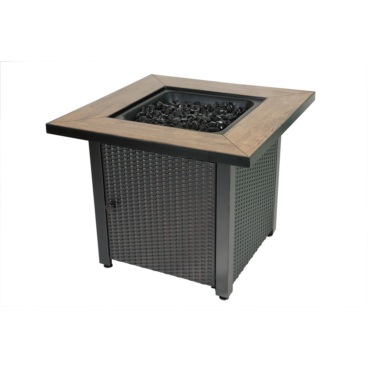 Mr. Bar-B-Q Endless Summer - SAMUEL 30-Inch Square Gas Outdoor Fire Pit