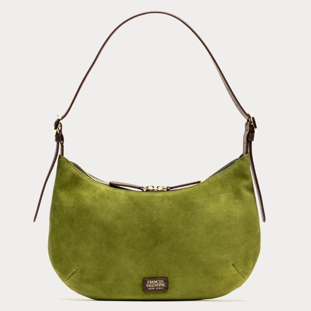 Frances Valentine Starr Hobo Suede Leather