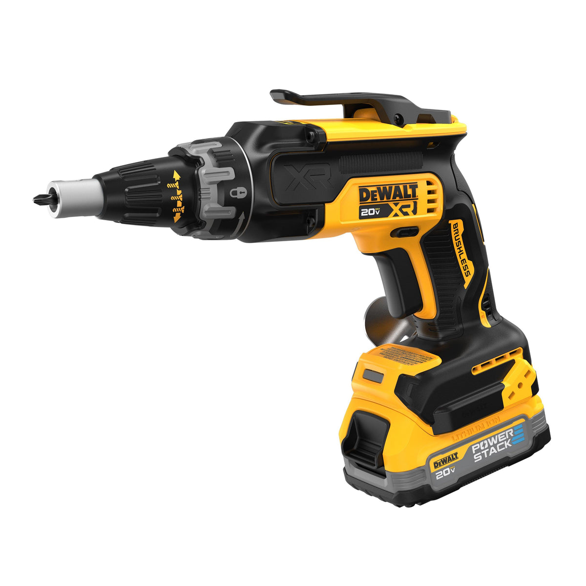 DeWalt 20V MAX BI Brushless Drywall Screwgun Kit w/ POWERSTACK Battery