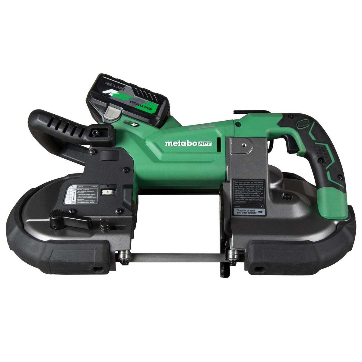Metabo HPT (formerly Hitachi) 36V MV Brushless Deep Cut Band Saw