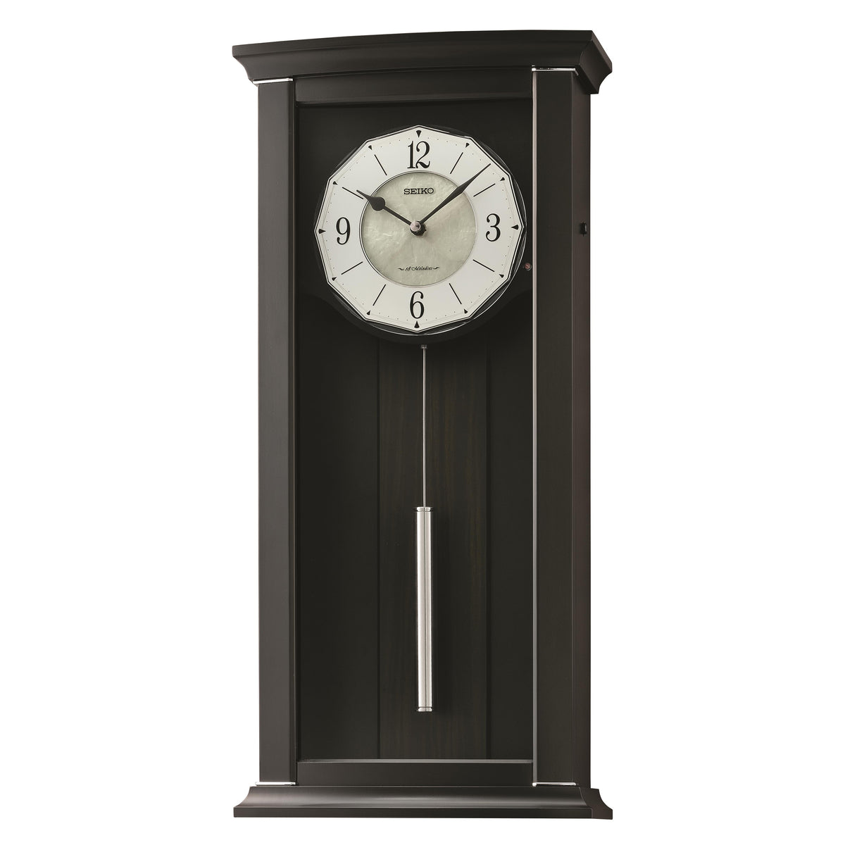 Seiko Clocks Wall-Musical, Quartz, Black