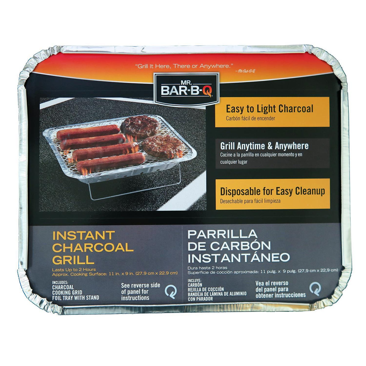 Mr. Bar-B-Q Instant Charcoal Grill
