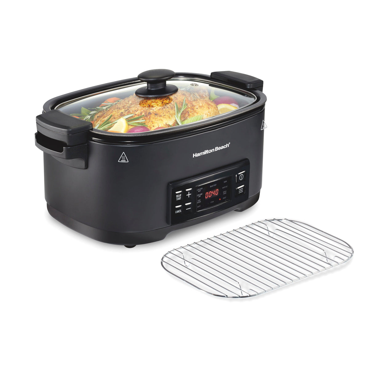 Hamilton Beach 9-in-1 Searing Slow Cooker Black