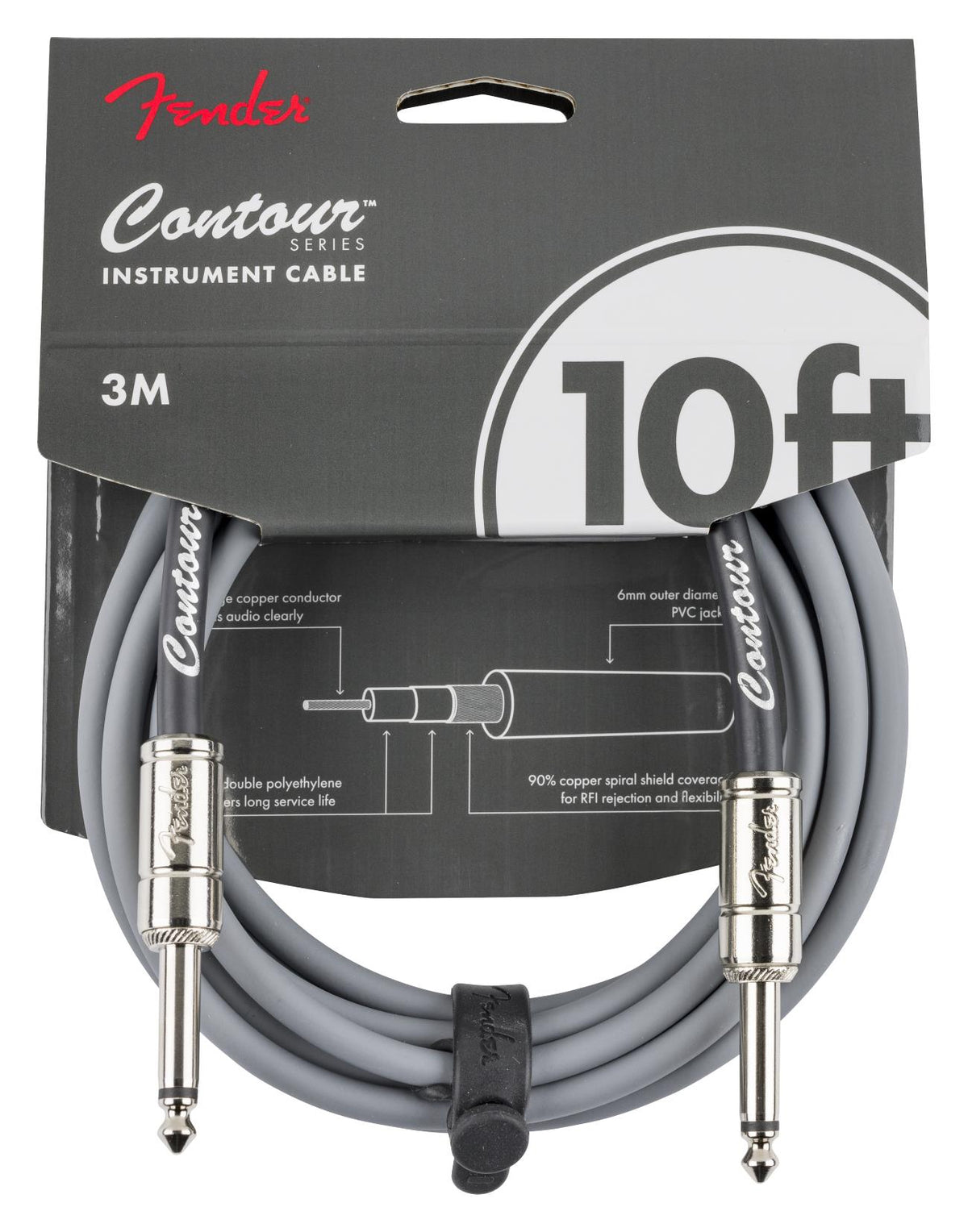 Fender Contour Series 10 Foot Instrument Cables