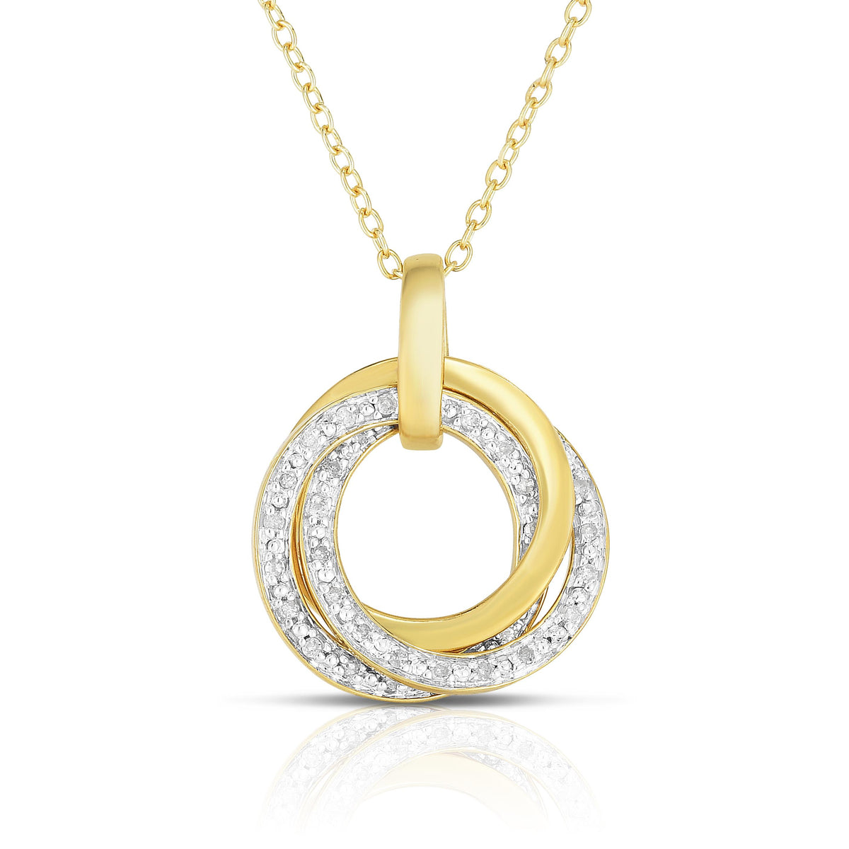 Jilco Inc Tri Circle Necklace