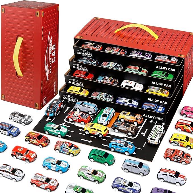 Bella Home 48 Piece Ultimate Race Car Toy Set