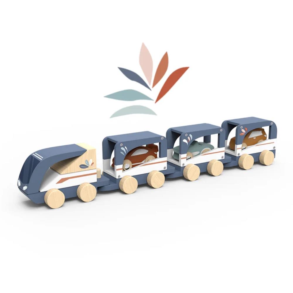Speedy Monkey Car Transporter Train