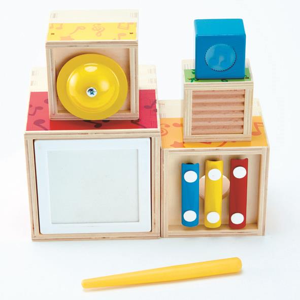 HapeToys Stacking Music Set